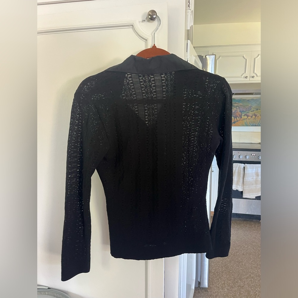 Rayure Paris sheer button down - Picture 4 of 4